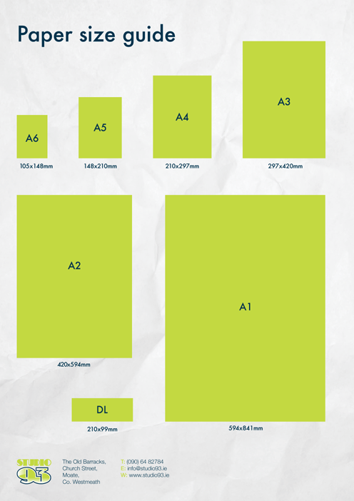 Paper Sizes: Everything You Need to Know | Free paper sizes download