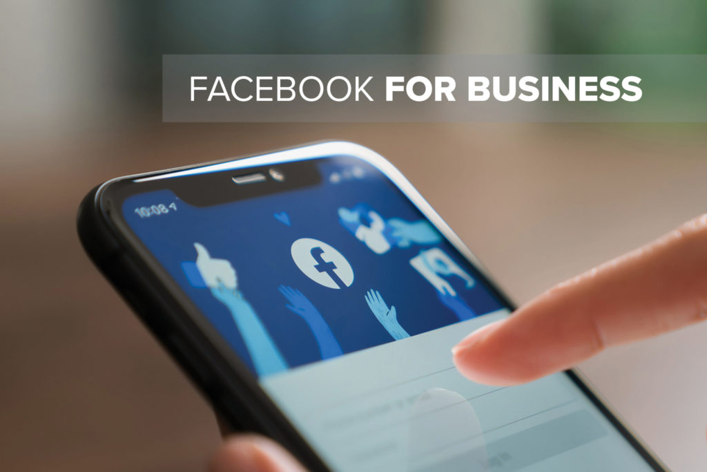 Facebook business page